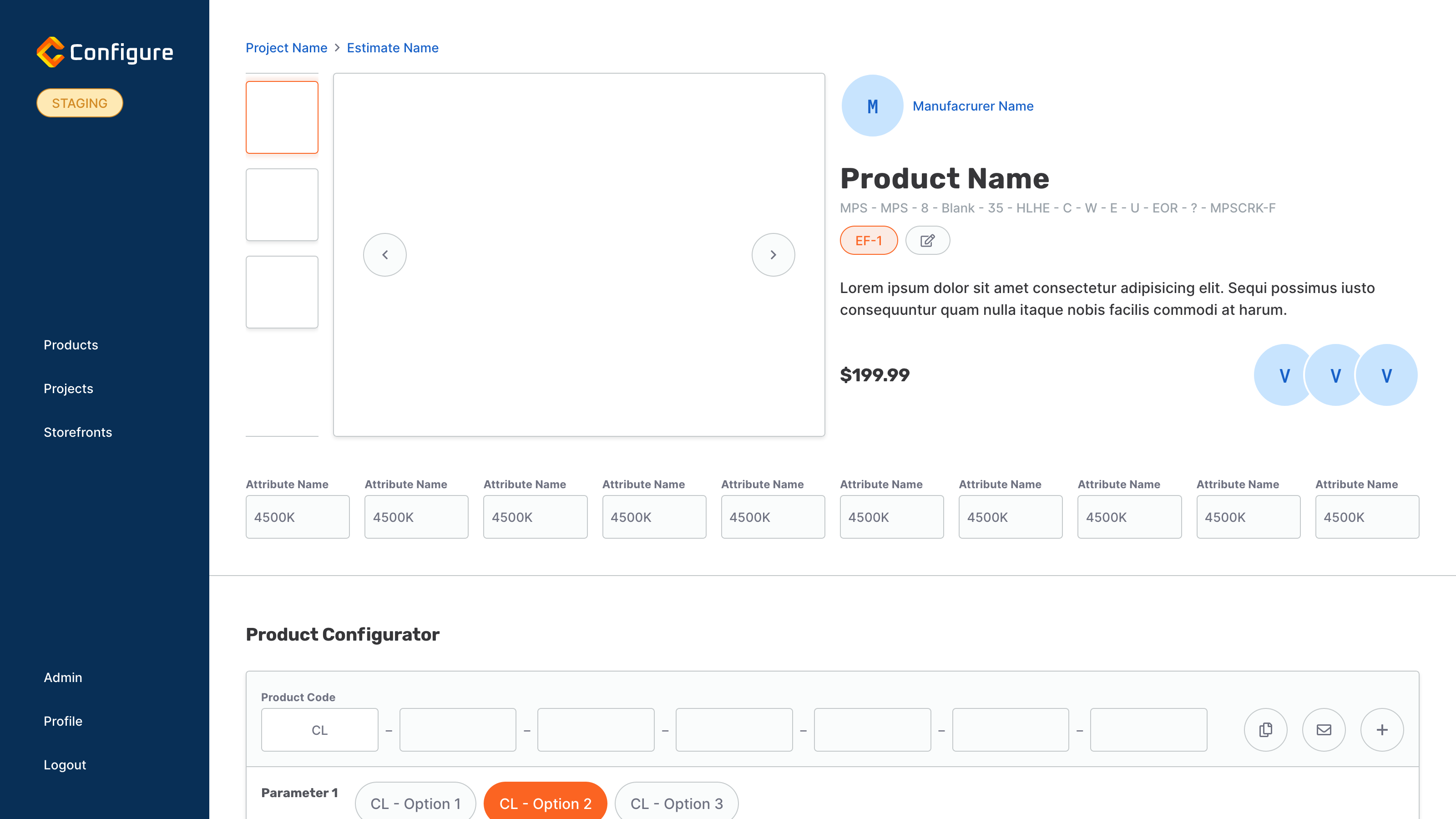 product details